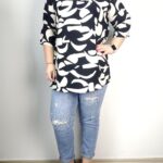 макси дамска риза от шифон "Нели"
