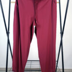 макси дамски летен панталон "Клаудия"- бордо