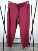 макси дамски летен панталон "Клаудия"- бордо